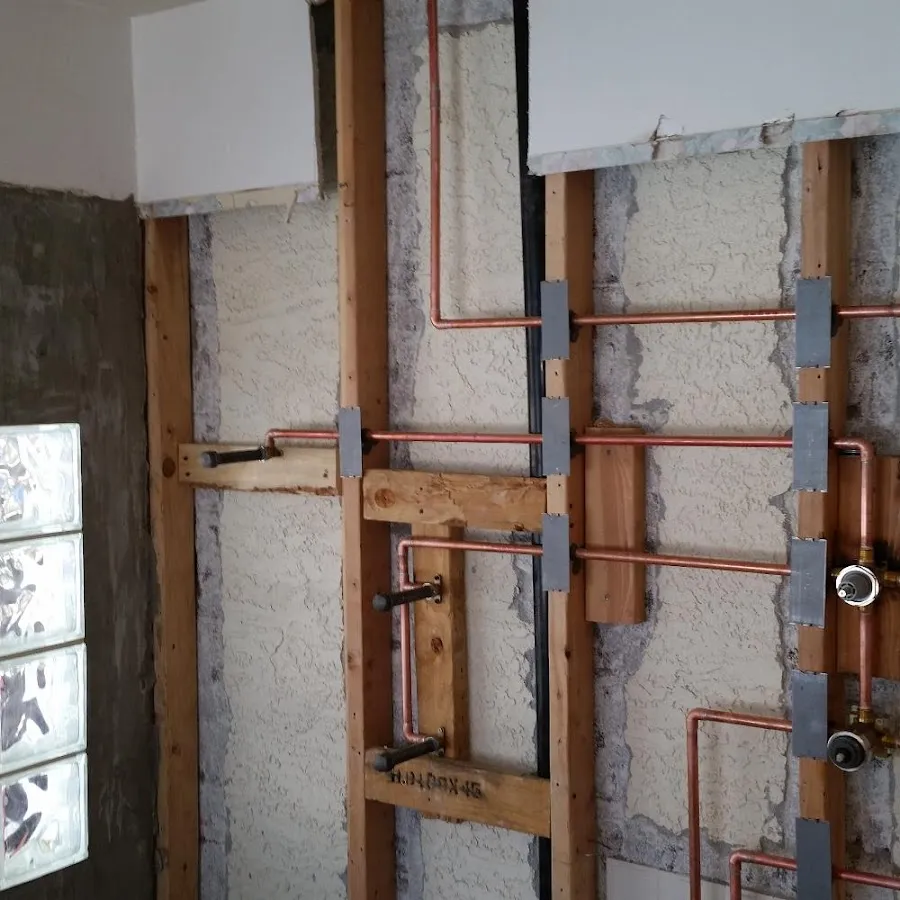 Copper pipe installation for Repiping in Murphysboro